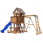 Lifespan Meer Brook Play Centre Set with 2.2m Blue Slide