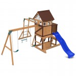 Lifespan Meer Brook Play Centre Set with 2.2m Blue Slide