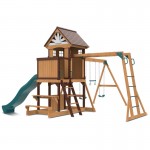 Lifespan Meer Brook Play Centre Set with 2.2m Green Slide