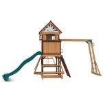 Lifespan Meer Brook Play Centre Set with 2.2m Green Slide