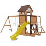 Lifespan Meer Brook Play Centre Set with 2.2m Yellow Slide