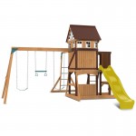 Lifespan Meer Brook Play Centre Set with 2.2m Yellow Slide