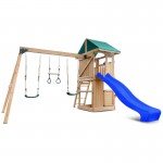 Lifespan Montrose Play Centre Set with 2.2m Blue Slide