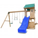 Lifespan Montrose Play Centre Set with 2.2m Blue Slide