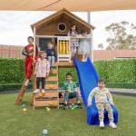 Lifespan Warrigal Cubby House with Blue Slide