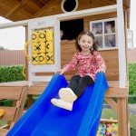 Lifespan Warrigal Cubby House with Blue Slide