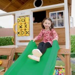 Lifespan Warrigal Cubby House with Green Slide