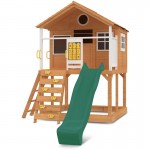 Lifespan Warrigal Cubby House with Green Slide