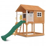 Lifespan Warrigal Cubby House with Green Slide