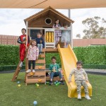 Lifespan Warrigal Cubby House with Yellow Slide