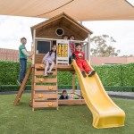 Lifespan Warrigal Cubby House with Yellow Slide