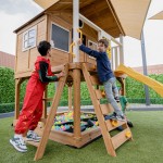 Lifespan Warrigal Cubby House with Yellow Slide