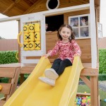 Lifespan Warrigal Cubby House with Yellow Slide