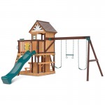 Lifespan Coventry Play Centre & Swing Set (Green Slide)