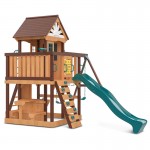 Lifespan Coventry Play Centre & Swing Set (Green Slide)