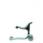 Globber GO UP Sporty Lights with Stabilizer Scooter - Mint