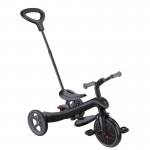 Globber Explorer 4in1 Trike  DELUXE PLAY V2 - Black / Grey