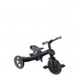 Globber Explorer 4in1 Trike  DELUXE PLAY V2 - Black / Grey