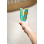 CORE Skinny Boy Handlebar Soft Scooter/Bike 170mm Grips - Beach (Teal/Gum)