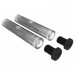 CORE Skinny Boy Handlebar Soft Scooter/Bike 170mm Grips - Clear