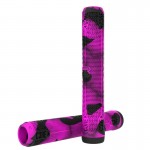 CORE Skinny Boy Handlebar Soft Scooter/Bike 170mm Grips - Fuchsia (Purple/Black)