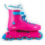 Core Kids Retro Adjustable Inline Skate - Pink/Blue (UK 2-5)