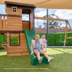 Lifespan Darlington Play Centre & Swing Set (Green Slide)