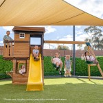 Lifespan Darlington Play Centre & Swing Set (Yellow Slide)