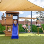 Lifespan Darlington Play Centre & Swing Set (Blue Slide)