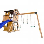 Lifespan Darlington Play Centre & Swing Set (Blue Slide)