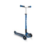 Globber MASTER Foldable with Lights Scooter - Navy