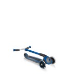 Globber MASTER Foldable with Lights Scooter - Navy