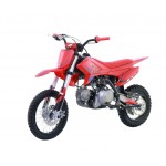 Apollo RFN Thunder 110cc Semi Automatic Dirt Bike - Red