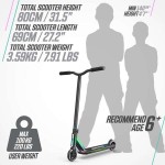 BERG Proxus X1 Pro Scooter - Neochrome/Black