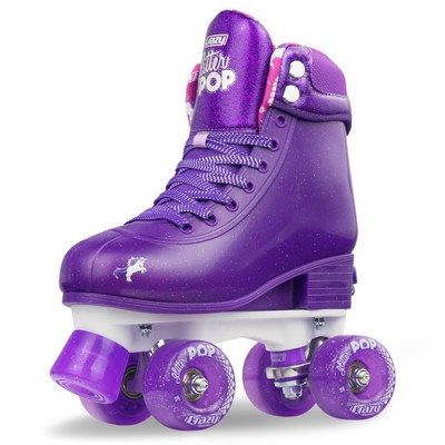 Crazy Skates Glitter Pop Purple - Medium (3-6)