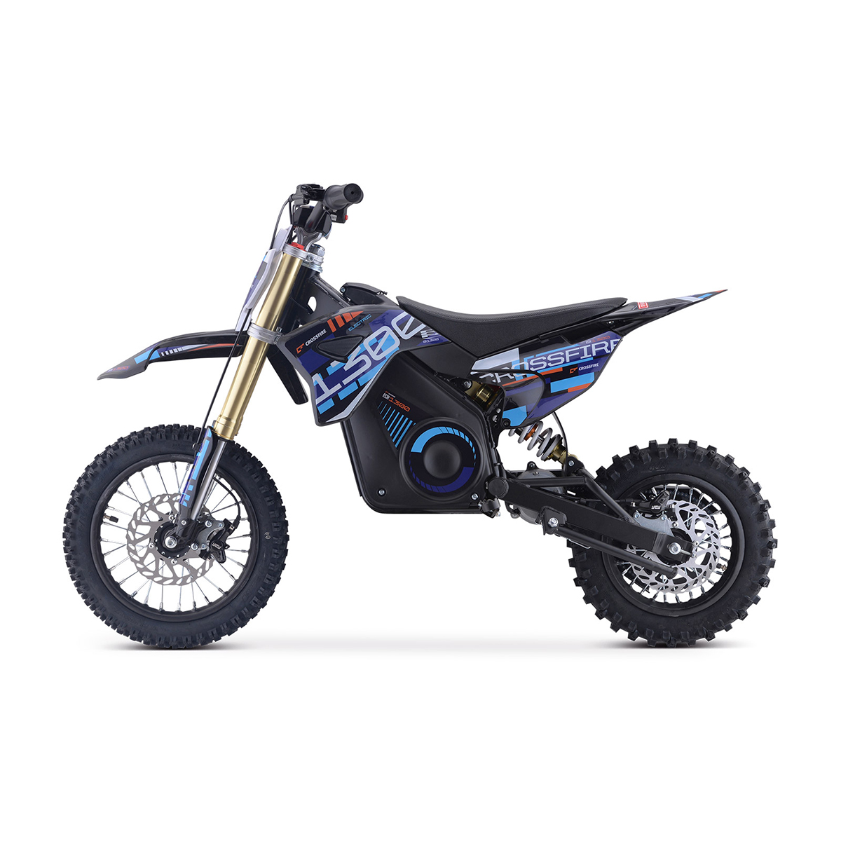 Crossfire ECR1300 Electric Dirt Bike - Blue | Go Easy Australia