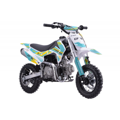 Crossfire CF70 70cc Kids Dirt Bike - Teal Blue