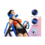 Everfit Gravity Inversion Table Foldable Stretcher Inverter Home Gym Fitness