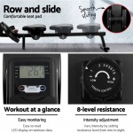 Everfit Magnetic Flywheel Rowing Machine - Black