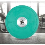 10kg PRO Olympic Rubber Bumper Weight Plate