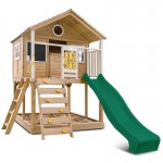 Lifespan Warrigal Cubby House with Green Slide