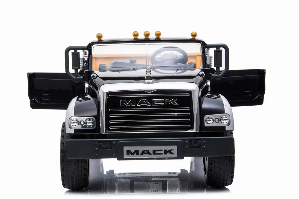 Little Riders Licensed Mack Dump Truck Kids Ride On - Black | Go Easy ...