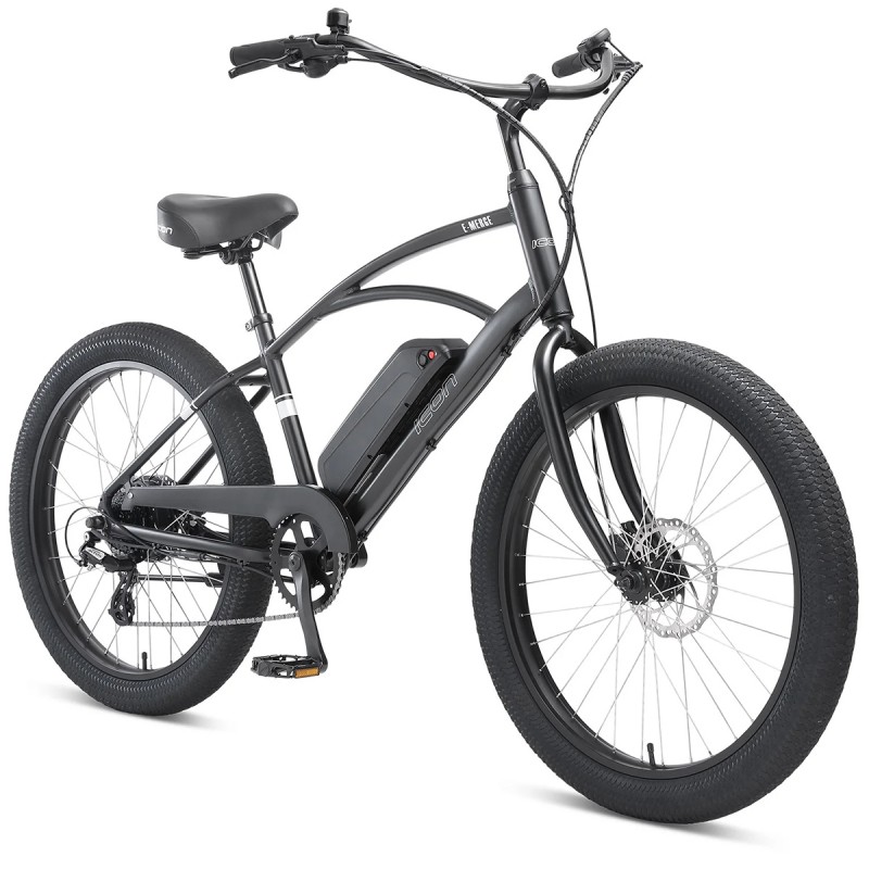 XDS E-Merge 26 x 17 Cruiser E-Bike - Midnight Black