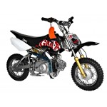 GMX 50cc Chip Kids Dirt Bike - Black