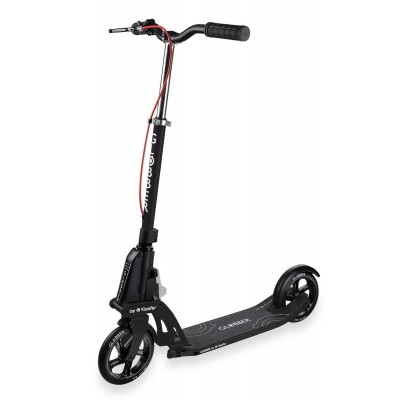 Globber 2 Wheel One K Active BR Folding Scooter with Front Handbrake - Black