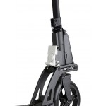 Globber 2 Wheel One K Active BR Folding Scooter with Front Handbrake - Black