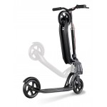 Globber 2 Wheel One K Active BR Folding Scooter with Front Handbrake - Black