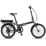 XDS E-City 20" Folding E-Bike Grey