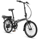 XDS E-City 20" Folding E-Bike Grey