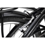 XDS City 24" Folding Bike Pearl Black